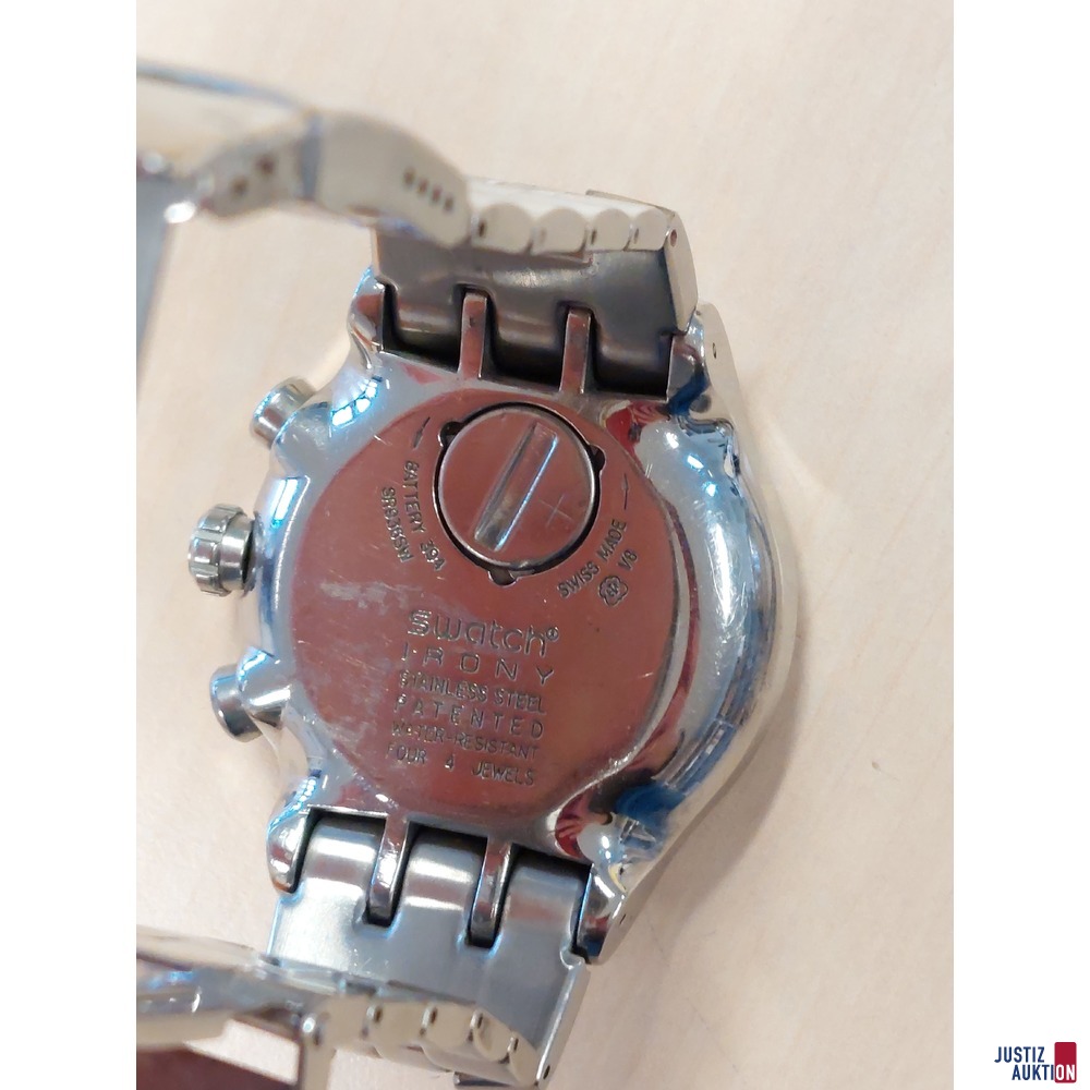 2 Herrenarmbanduhren der Marke Swatch