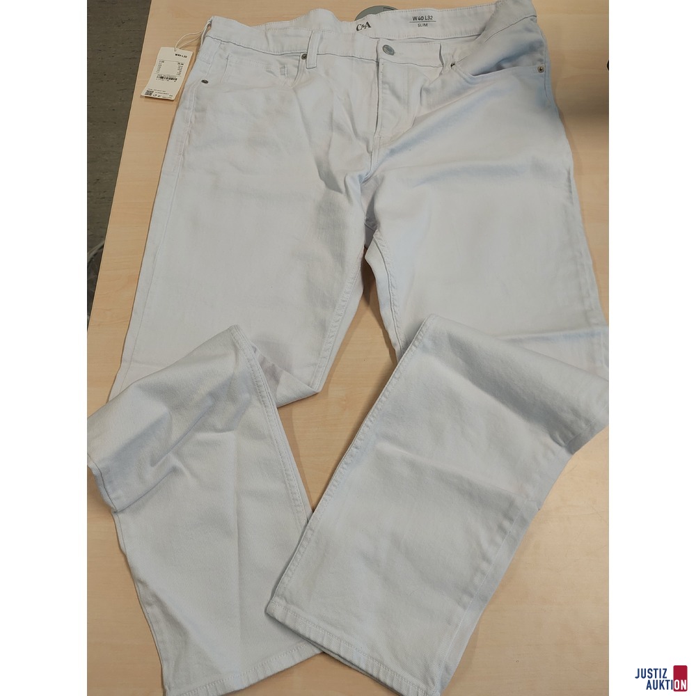 Herren-Jeanshose der Marke C&amp;A Größe W 40/L 32 u.a.