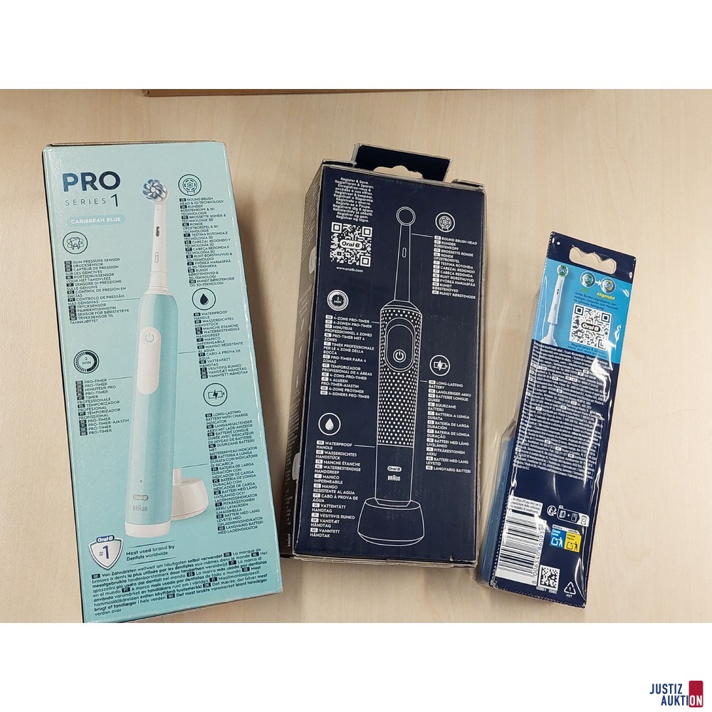 1 Elektrische Zahnb&uuml;rste der Marke Oral-B Pro Series 1