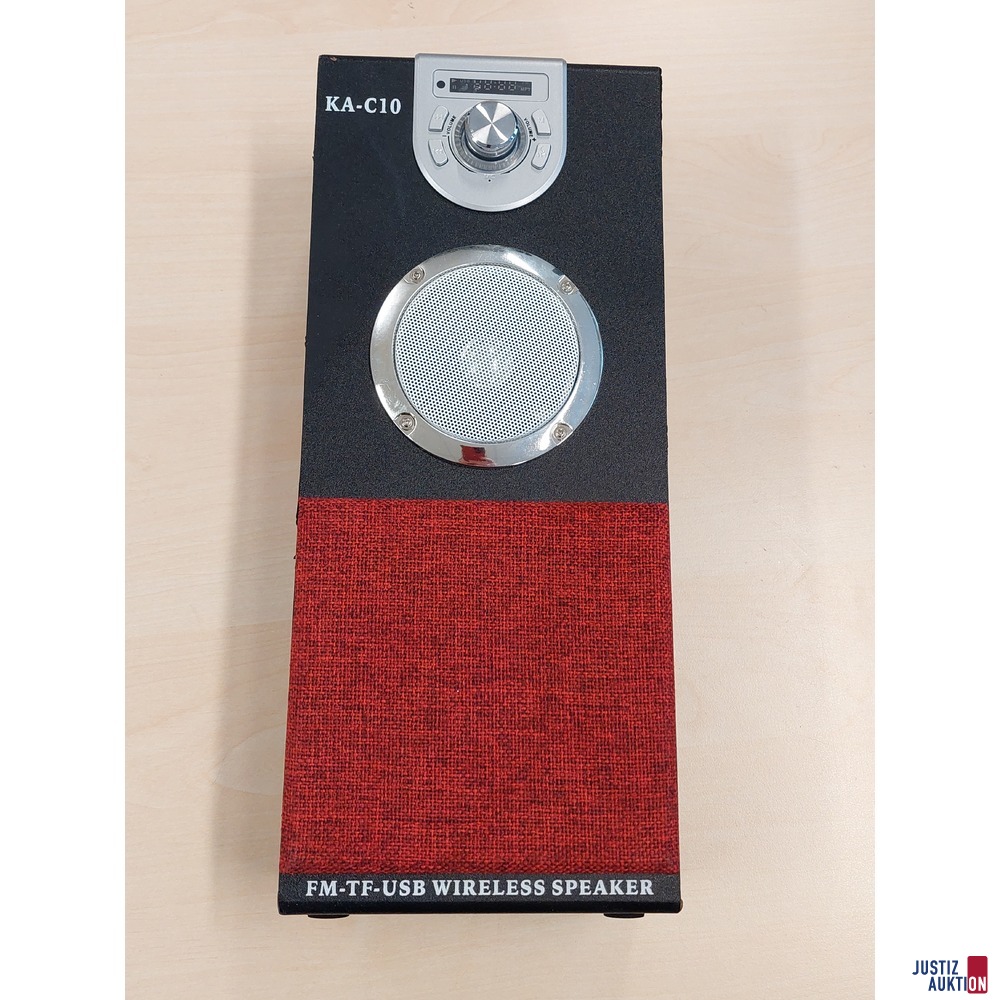 FM-TF-USB Wireless Speaker Model: KA-C10