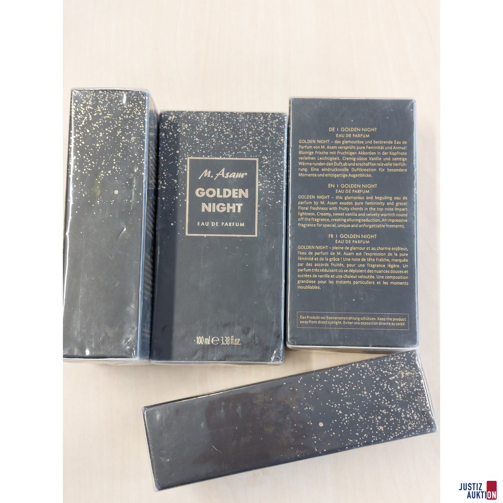 4 St&uuml;ck Eau de Parfum der Marke M&period; Asam Golden Night