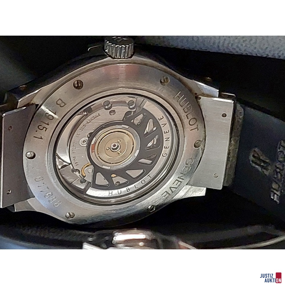 Herrenarmbanduhr der Marke Hublot