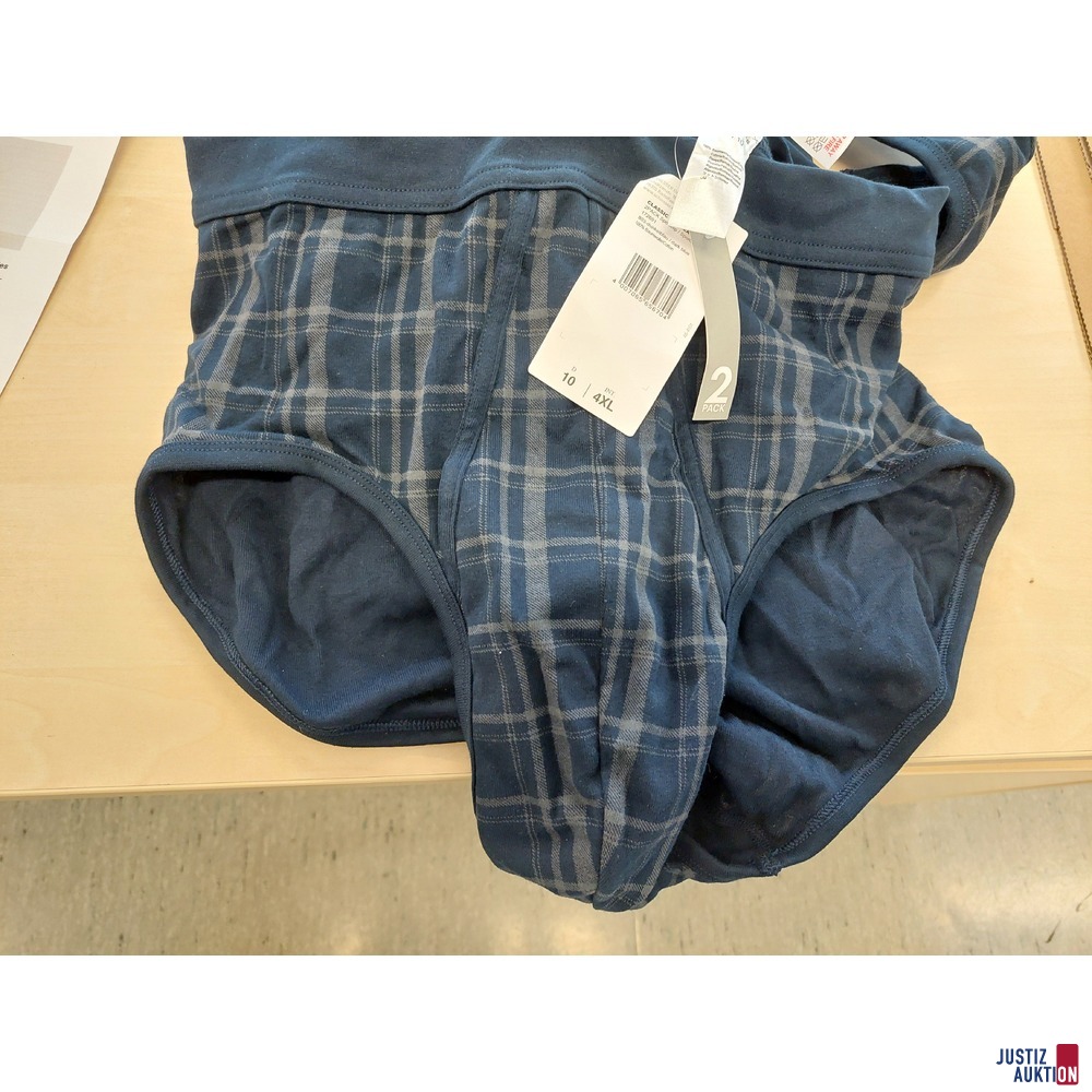 2 2er Packungen Herren-Sportslip der Marke Schiesser Gr&period; 4XL