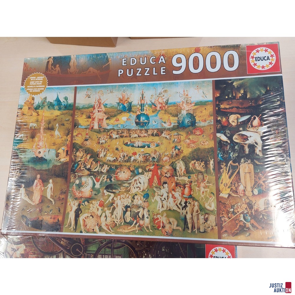 Konvolut an Educa Puzzles