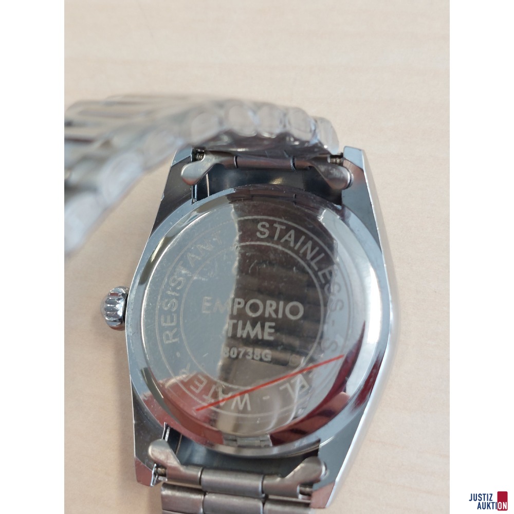 Herrenarmbanduhr der Marke Emporio Time
