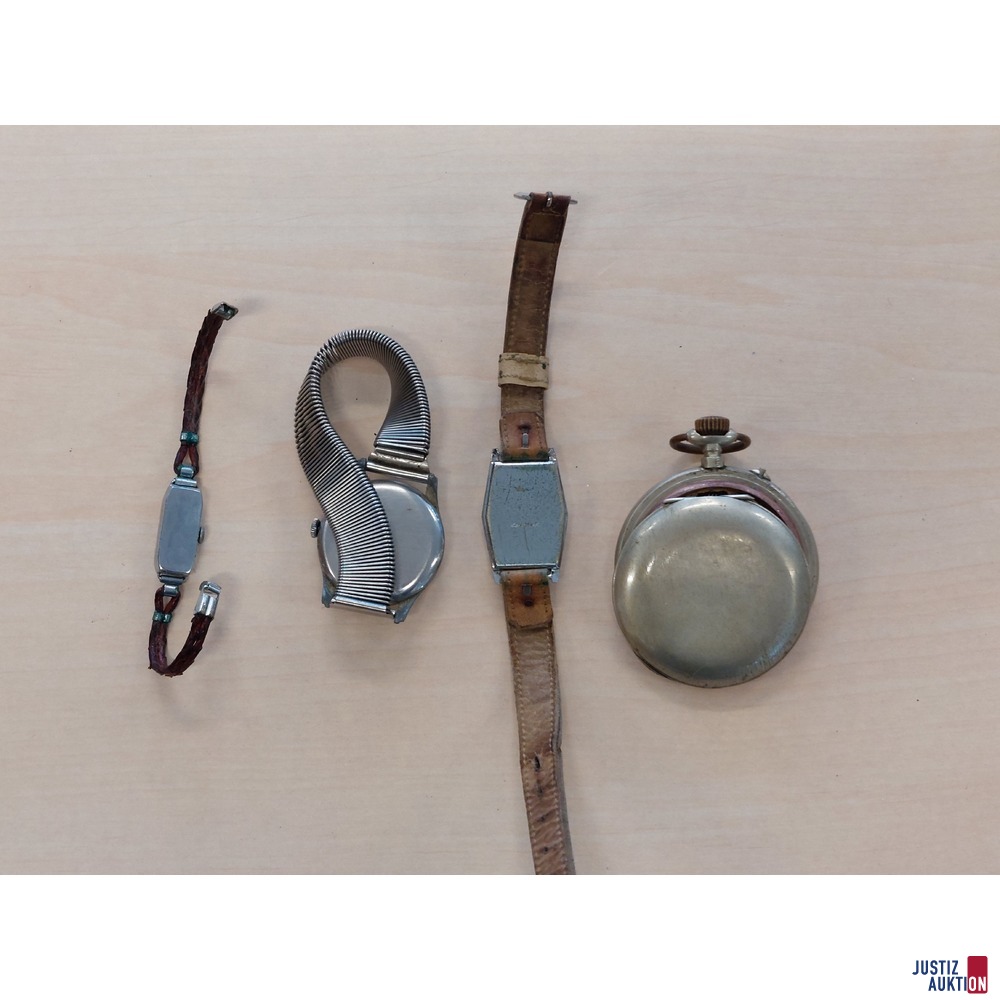1 Taschenuhr u.a.