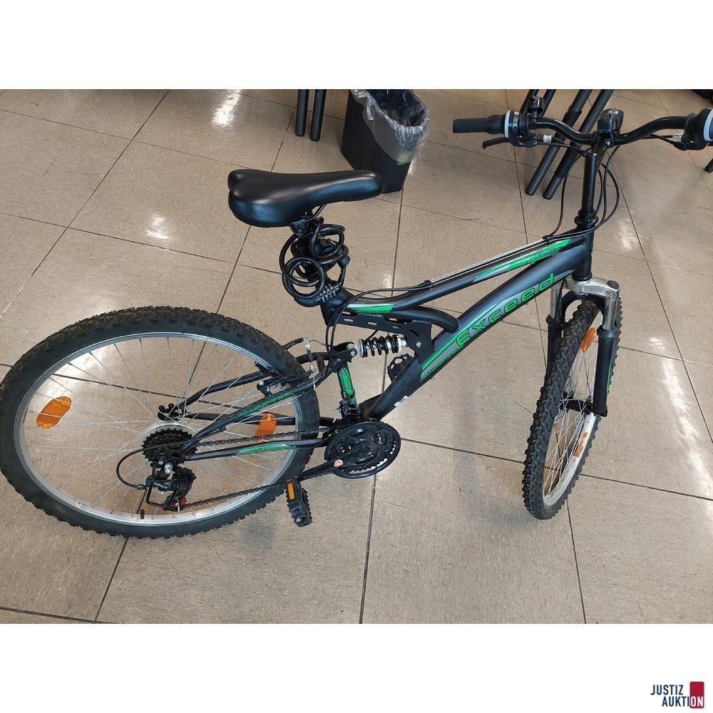Fahrrad der Marke Exceed Full Suspended