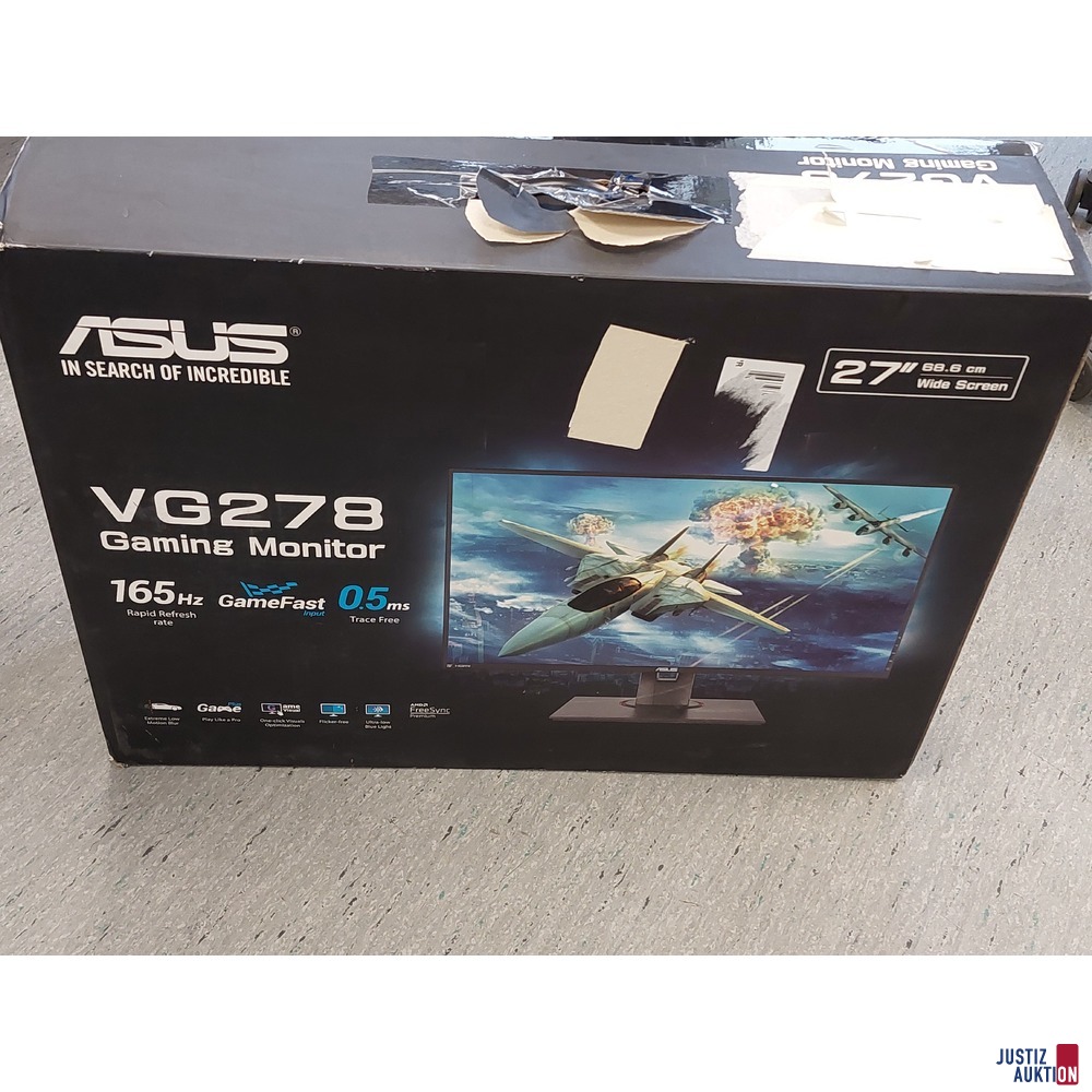 Gaming Monitor Marke Asus FG278 in Originalverpackung – NEU