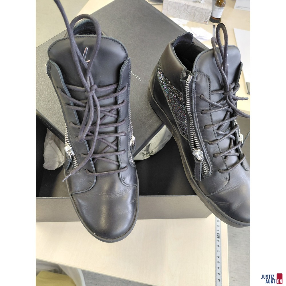 Sneaker Giuseppe Zanotti Brek Sc Uomo Gr&ouml;&szlig;e 43 in Originalschachtel - getragen