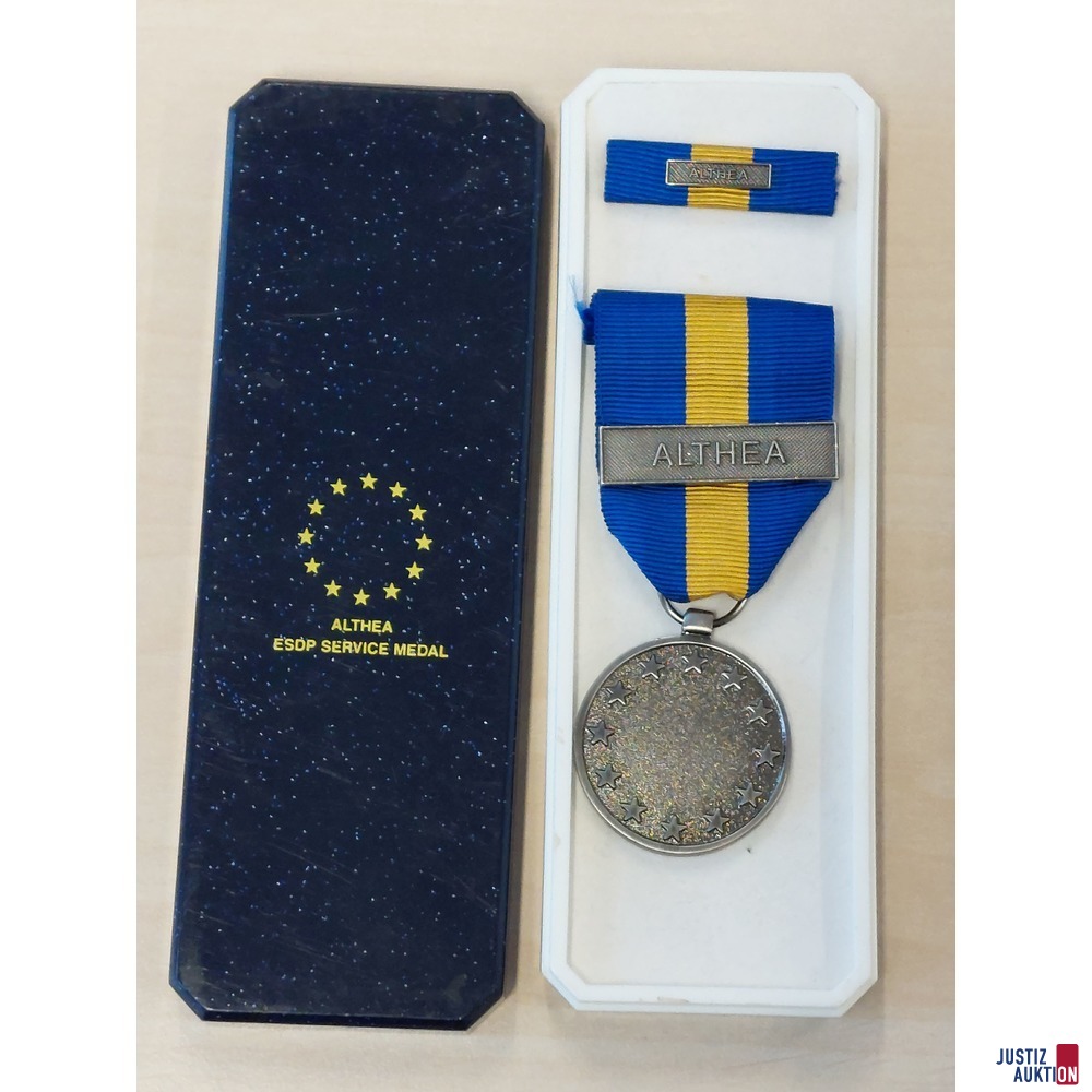 Einsatzmedaille Bosnien und Herzegowina der EUFOR