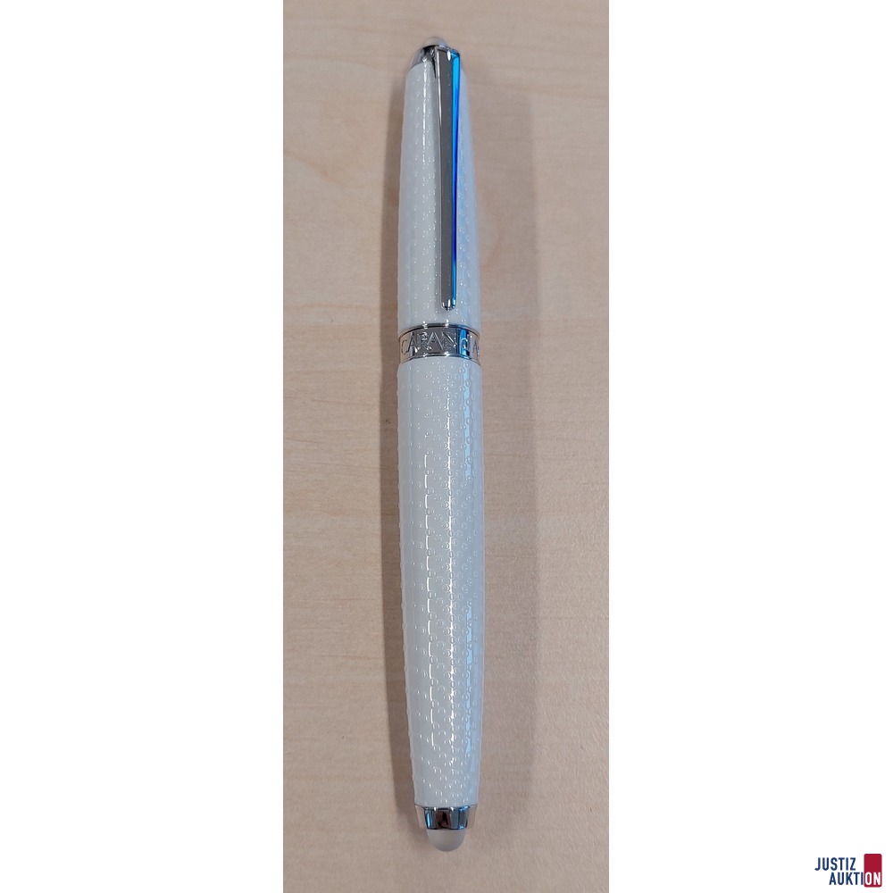 Caran d&DiacriticalAcute;Ache Lalique Kristallstift - Rollpen limitiert