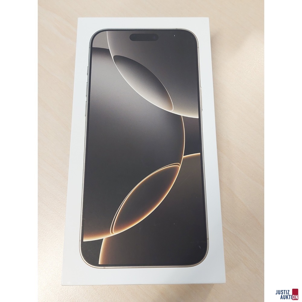 Handy der Marke Apple iPhone 16 Pro Max Natural Titanium&comma; 256GB