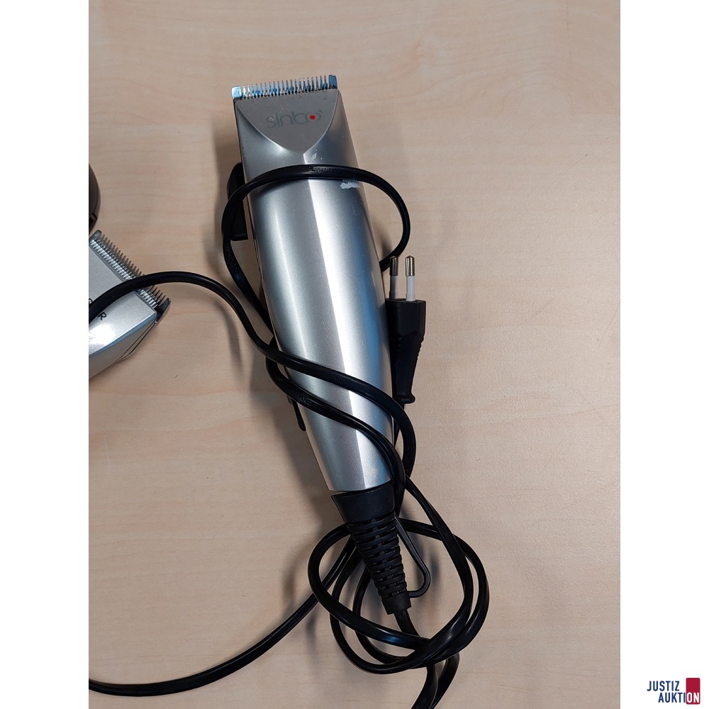 Haartrimmer der Marke Sinbo u.a.