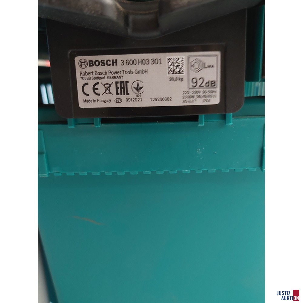 Häcksler der Marke Bosch AXT 2550 TC 3 600 H03 301