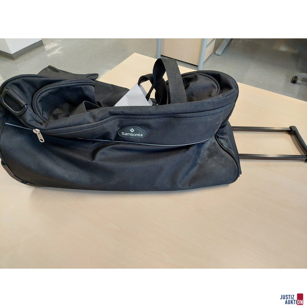 Reisetasche der Marke Samsonite gebraucht/Gebrauchsspuren vorhanden
