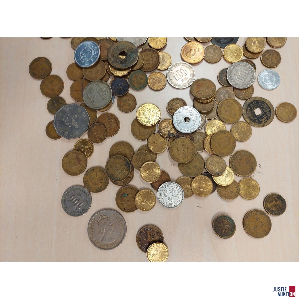 Konvolut vorwiegend Kleinm&uuml;nzen