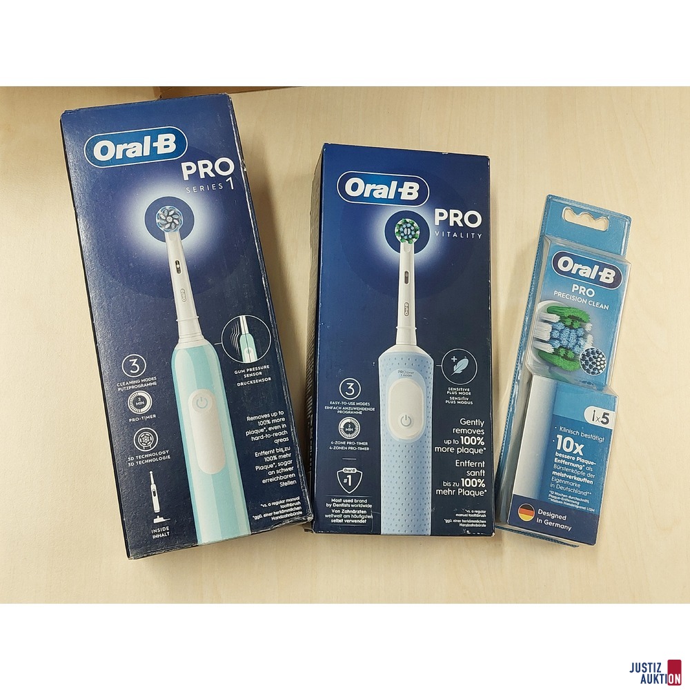 1 Elektrische Zahnb&uuml;rste der Marke Oral-B Pro Series 1