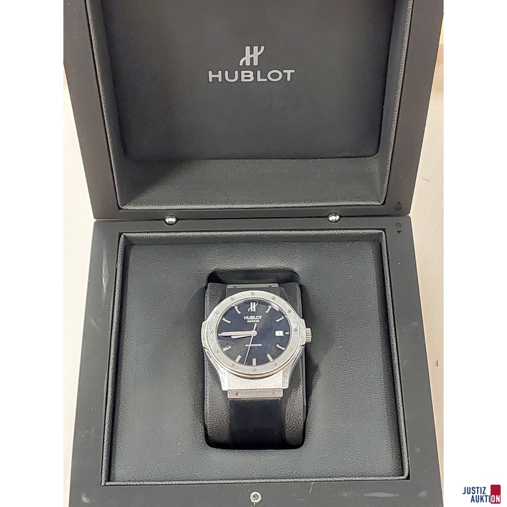 Herrenarmbanduhr der Marke Hublot