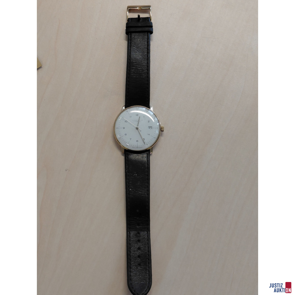 Herrenarmbanduhr Junghans - Model&colon; Max Bill