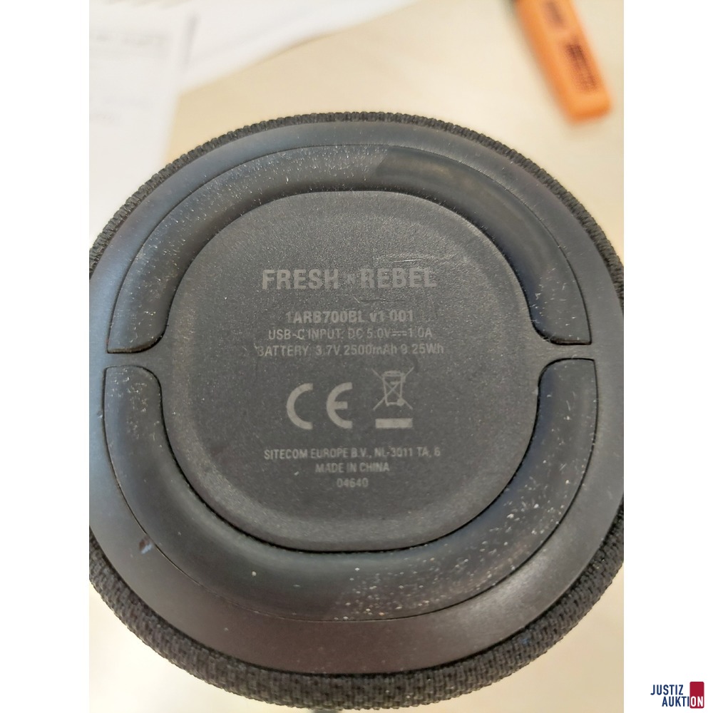 Bluetooth-Lautsprecher der Marke Fresh&grave;n Rebel