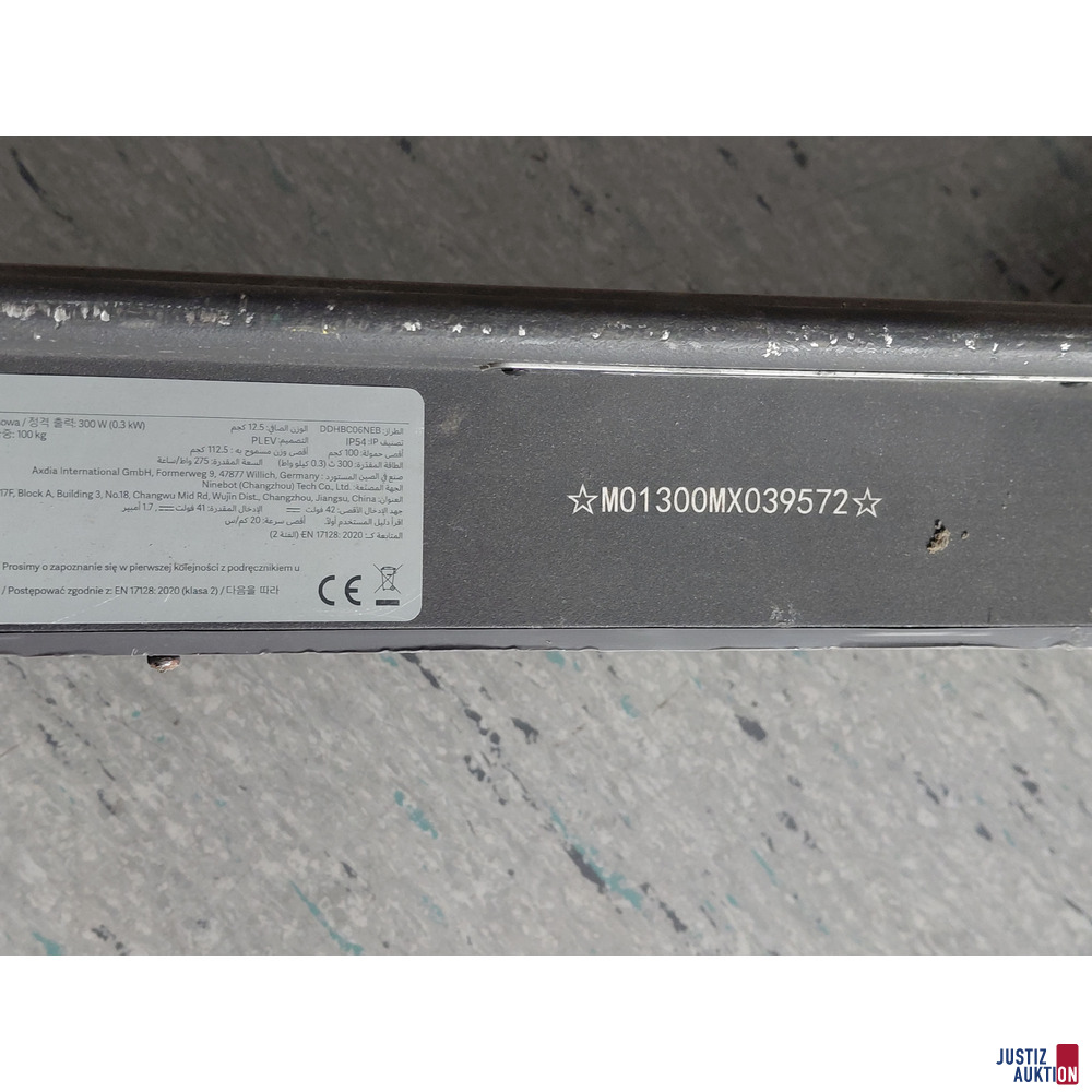 Mi Elektroroller 1S - Nr&period; MO1300MX039572