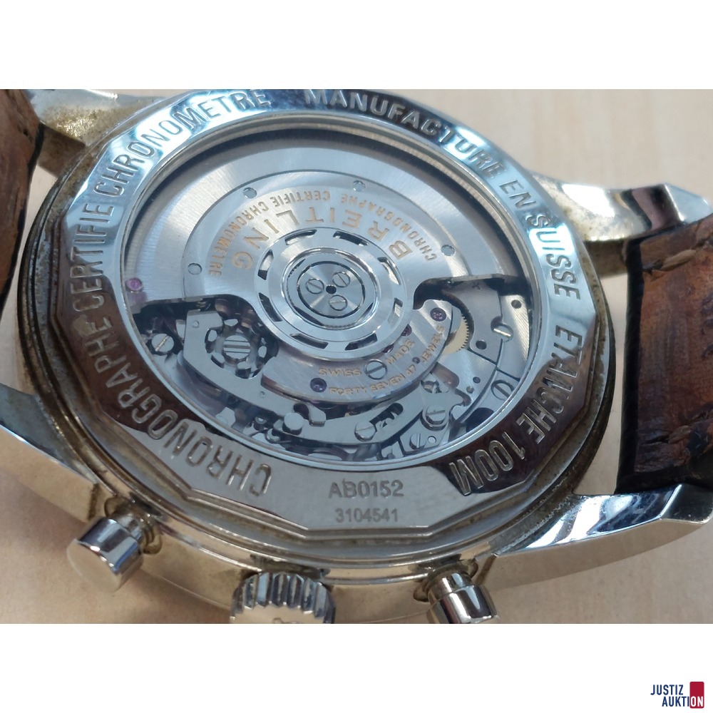 Herrenarmbanduhr der Marke Breitling - Model: Transozean