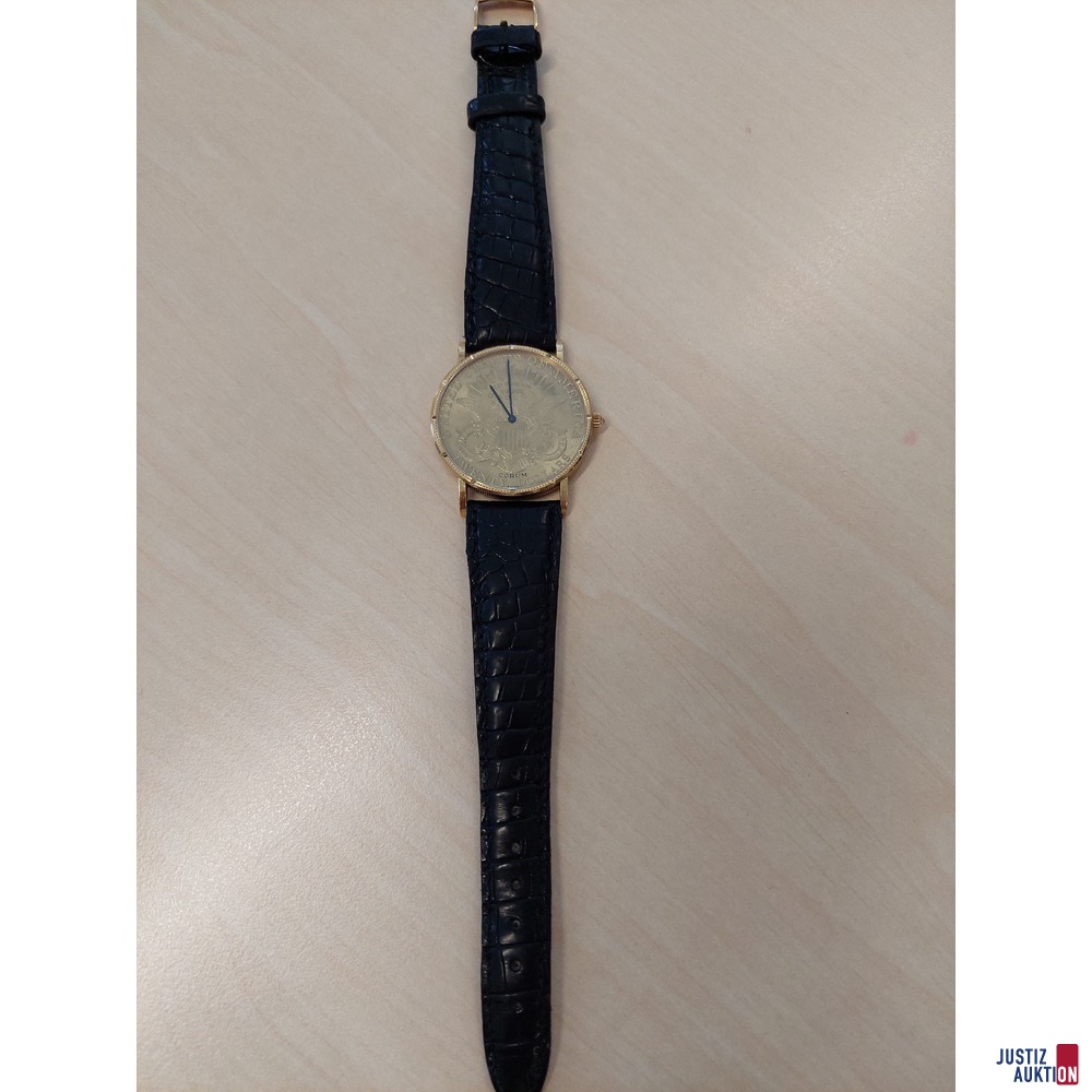 Herrenarmbanduhr der Marke Corum - Model: 20 Dollar Coin Watch