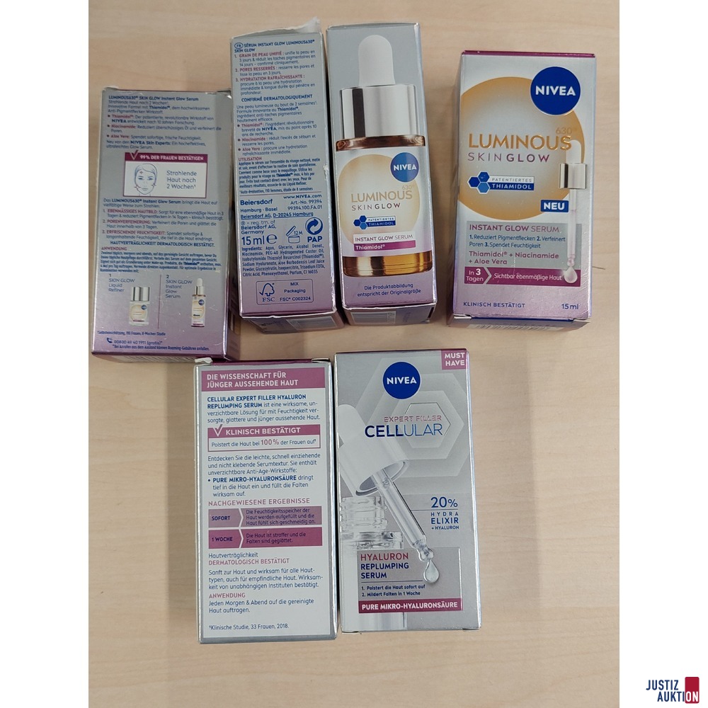 4 St&uuml;ck Luminous Skin Glow der Marke NIVEA u&period;a&period;