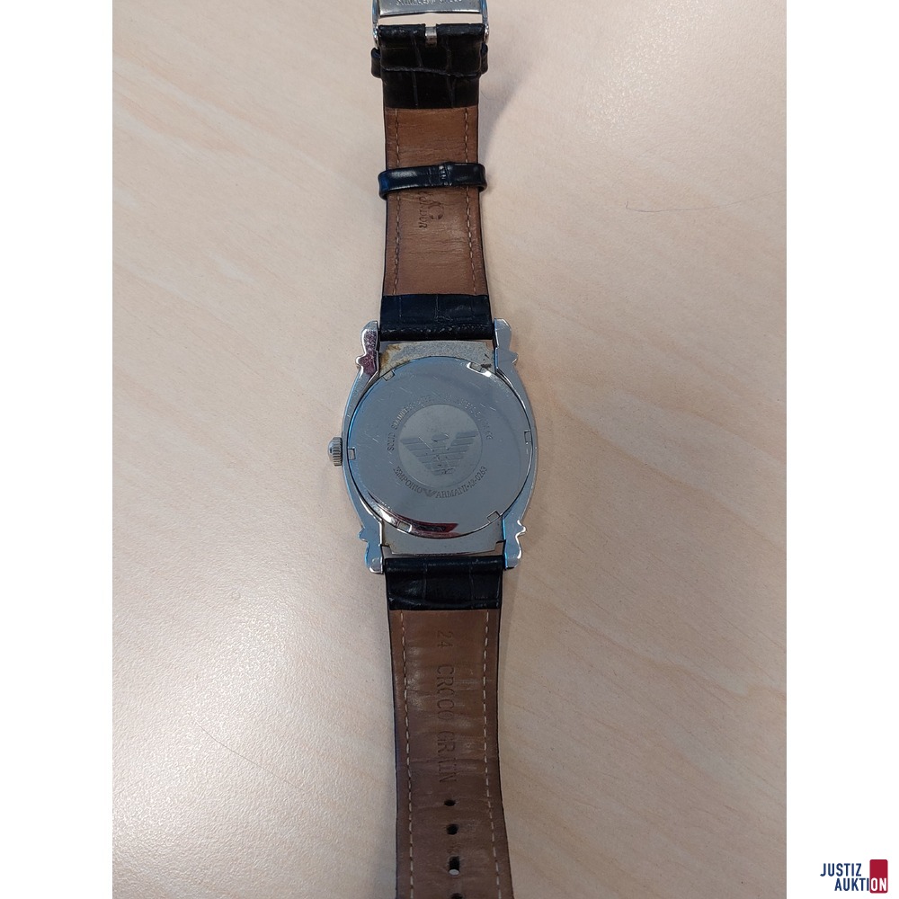 Herrenarmbanduhr der Marke Emporio Armani