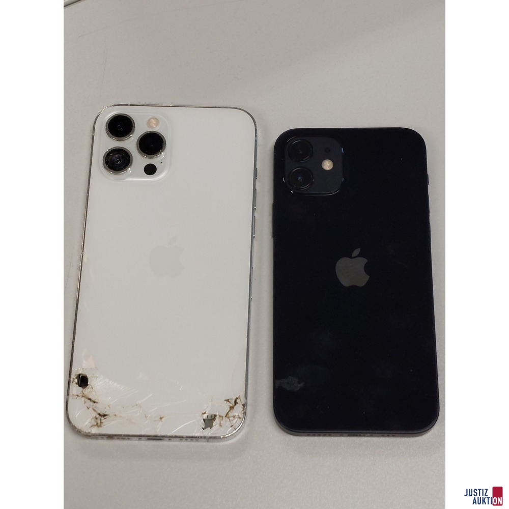 Handy der Marke Apple iPhone Type nicht eruierbar u.a.