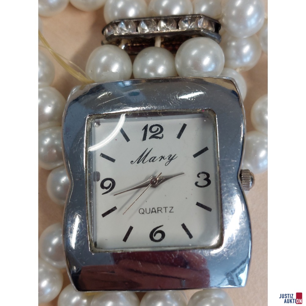 Damenarmbanduhr Mary Quartz