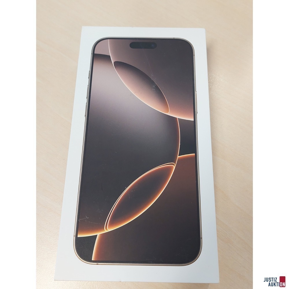 Handy der Marke Apple iPhone 16 Pro Max Desert Titanium&comma; 256GB
