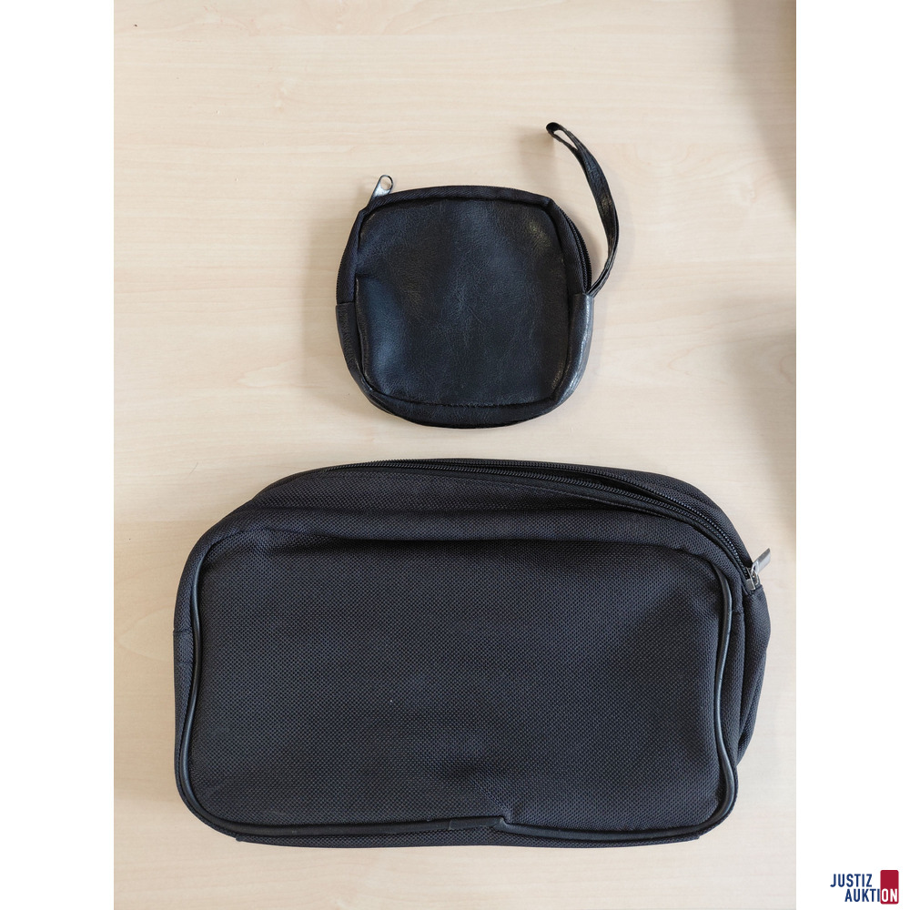Kosmetiktasche Hugo Boss Parfums und ein kleines T&auml;schchen