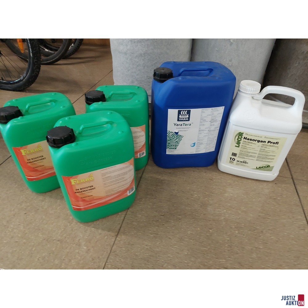 1 x 20 Liter Kanister Stickstoffdüngerlösung u.a.