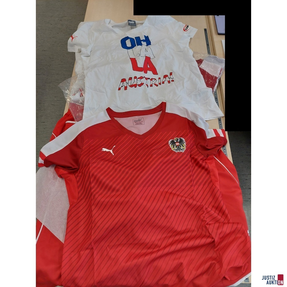 Konvolut der Marke Puma &Ouml;FB &Ouml;sterreich Bekleidung