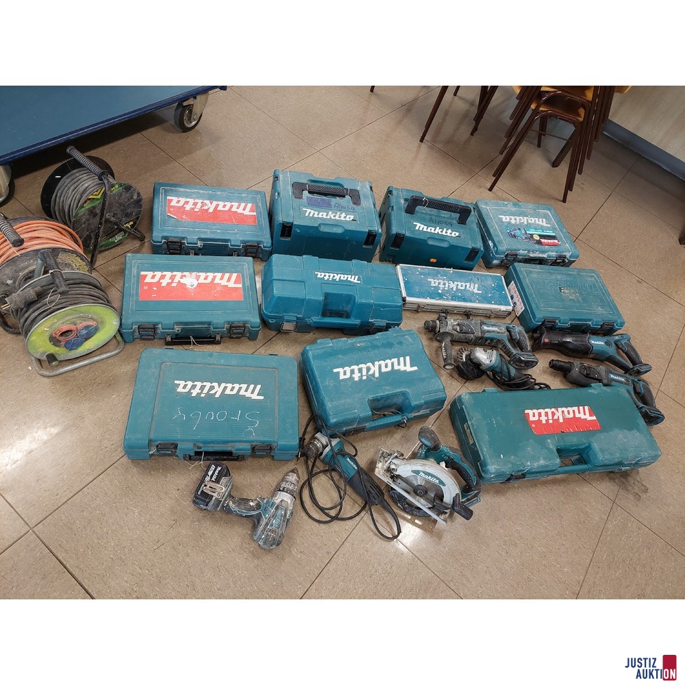 Konvolut an - Werkzeug der Marke Makita