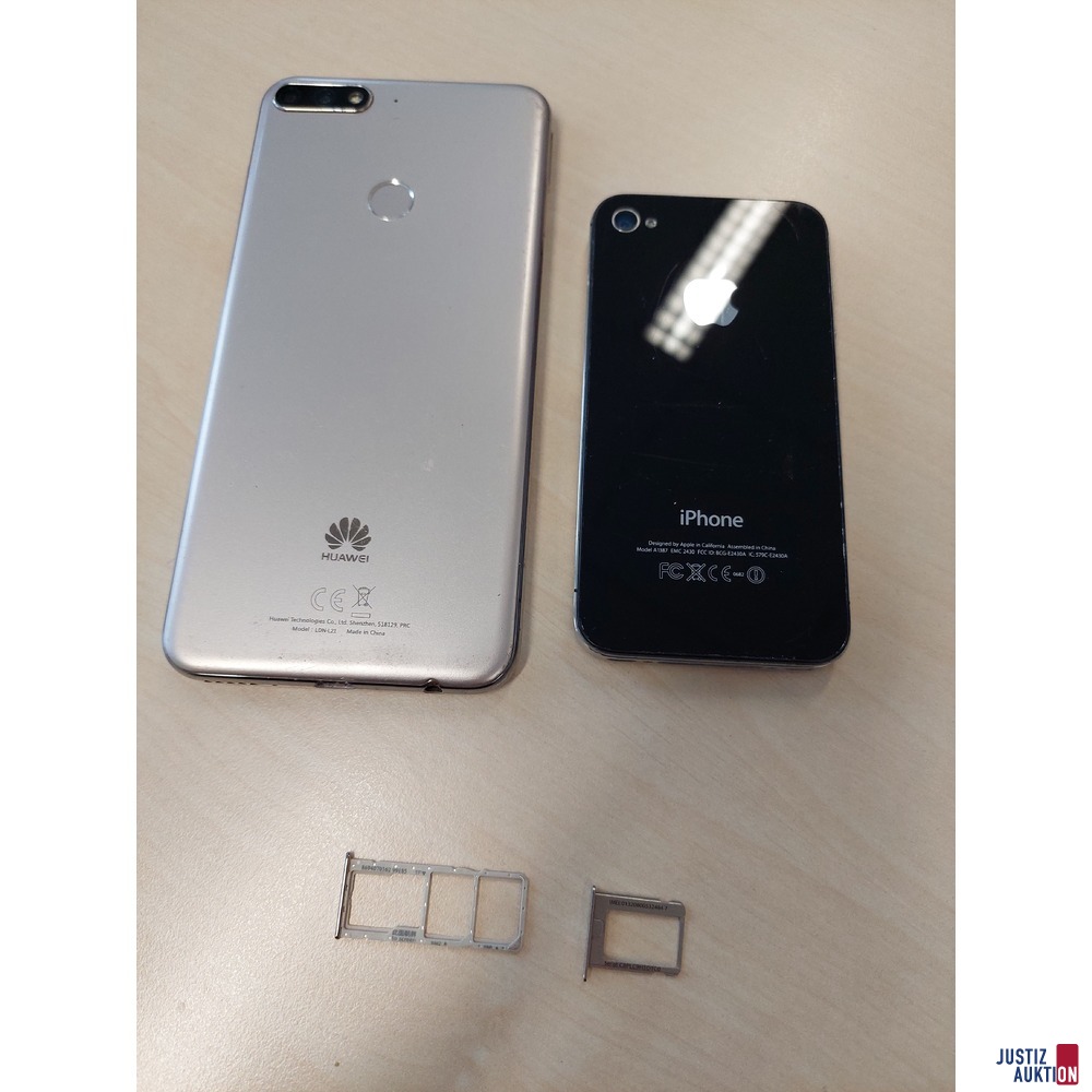 Handy der Marke Apple iPhone 4S u&period;a&period;
