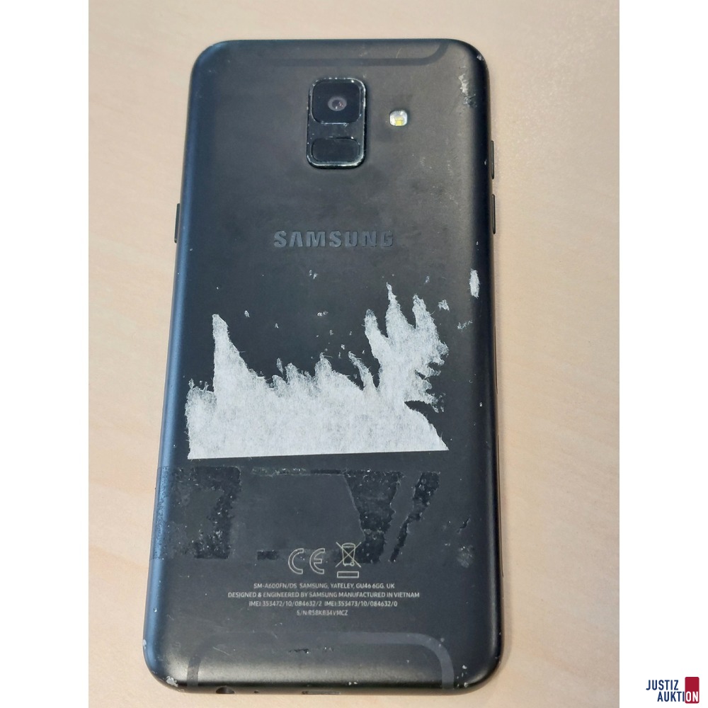 Handy der Marke Samsung Galaxy A6