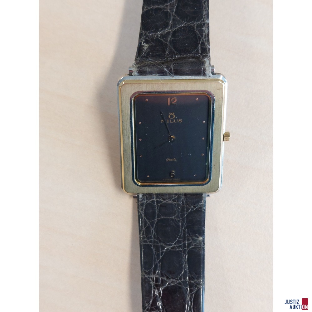 Herrenarmbanduhr der Marke Milus