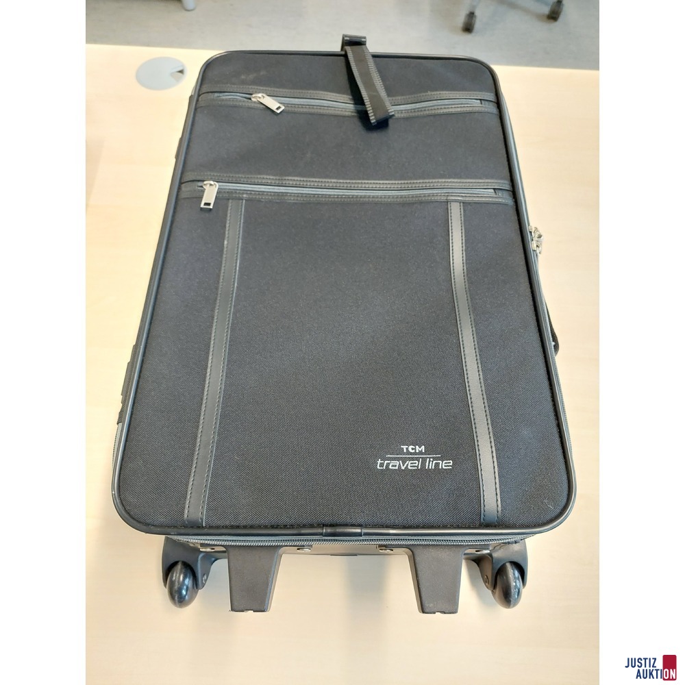Reisekoffer der Marke TCM Travel Line gebraucht/Gebrauchsspuren vorhanden