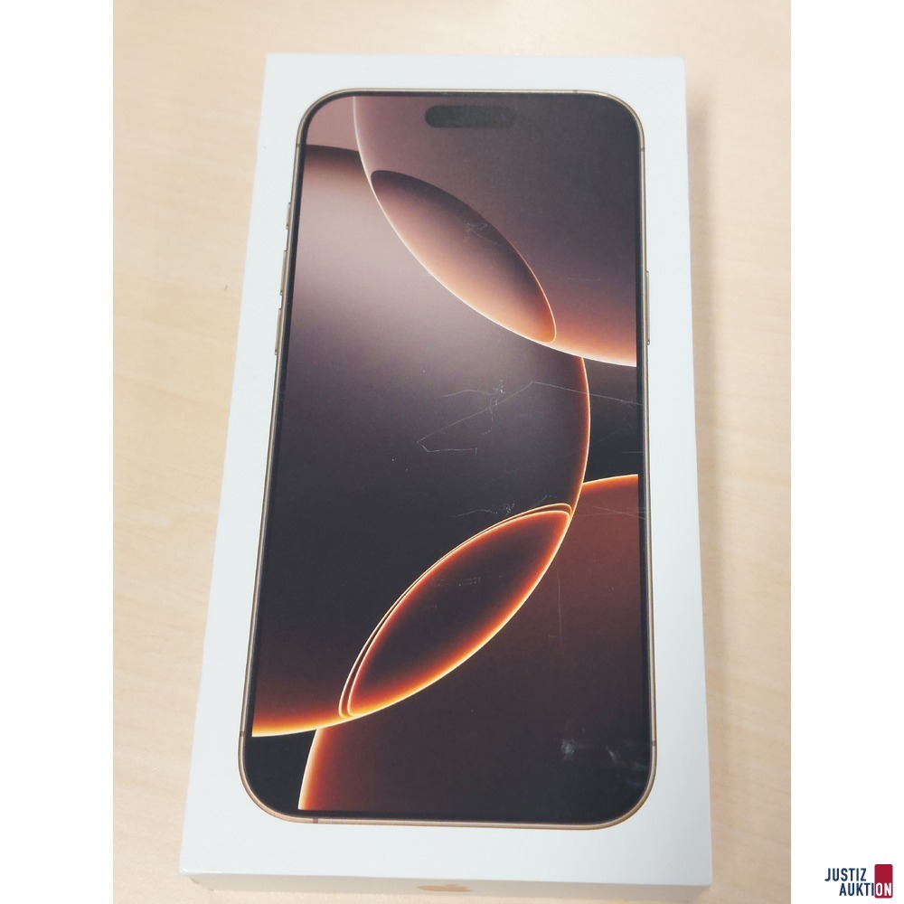 Handy der Marke Apple iPhone 16 Pro Max Desert Titanium&comma; 256GB
