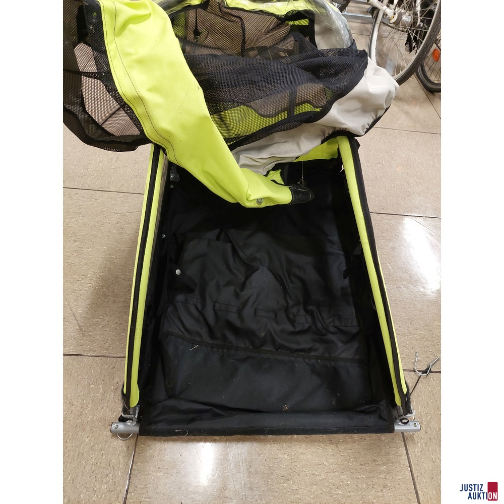Kinder Fahrradanhänger der Marke Bits gebraucht/Gebrauchsspuren vorhanden