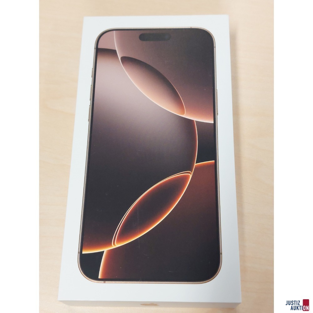 Handy der Marke Apple iPhone 16 Pro Max Desert Titanium&comma; 256GB
