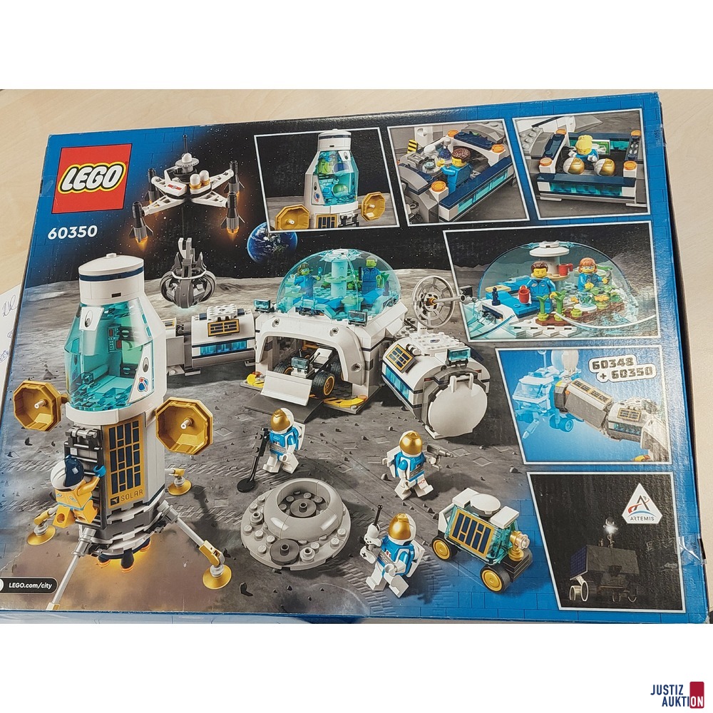 Lego City Artemis Base Camp Concept 60350