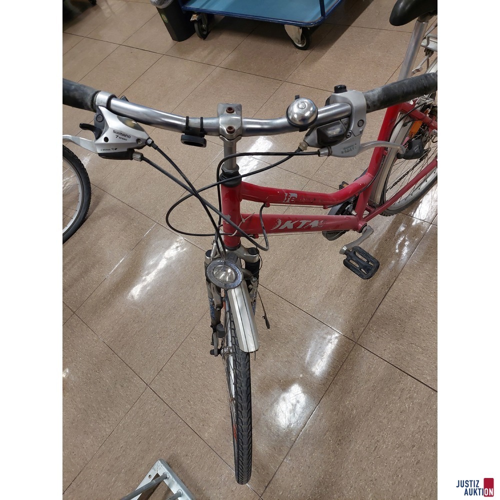 Fahrrad der Marke KTM