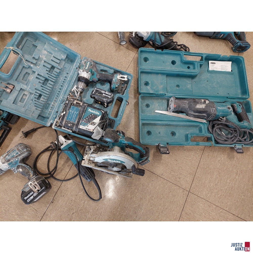 Konvolut an - Werkzeug der Marke Makita
