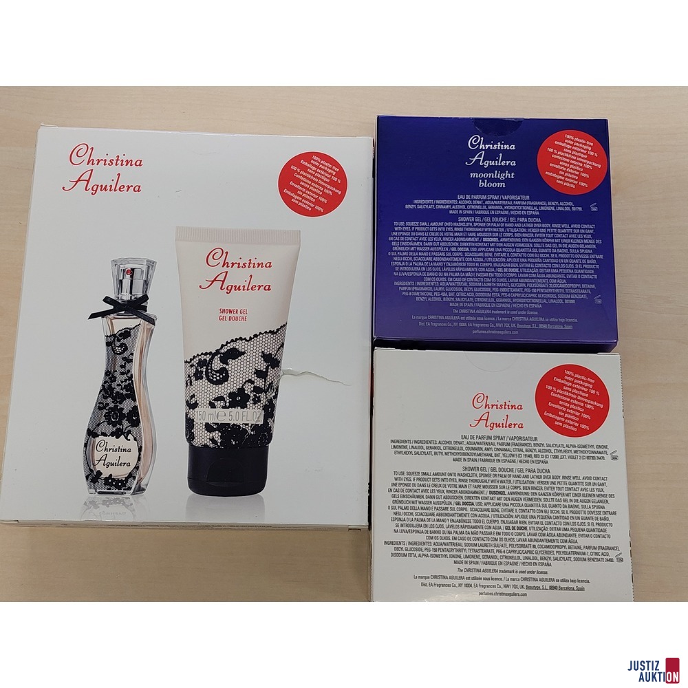 Konvolut an Parfum-Geschenkverpackungen