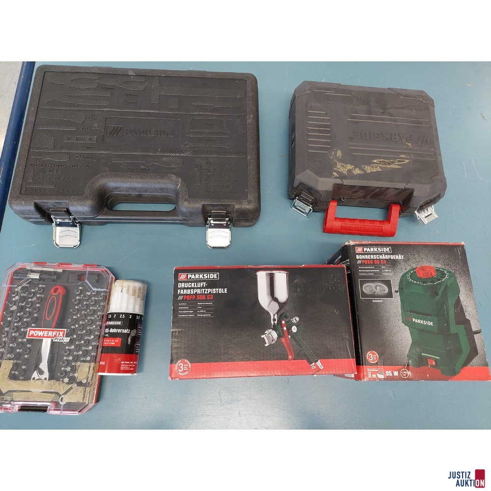 1 Ratschen-Set der Marke Powerfix u.a.