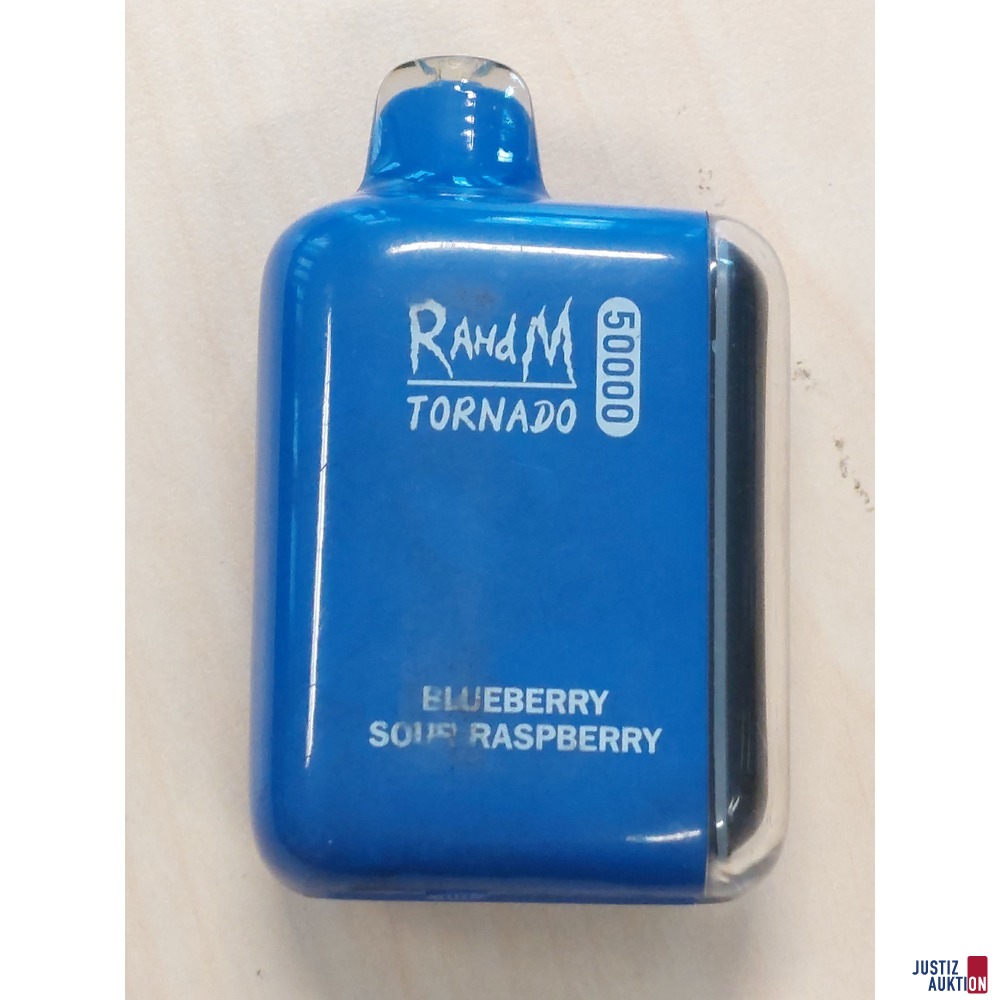 E-Zigarette – VAPE RahdM Tornado 50000 Blueberry
