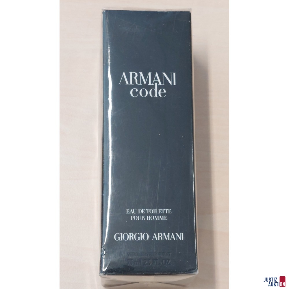 Eau de Toilette der Marke Armani Code Pour Homme 75 ml